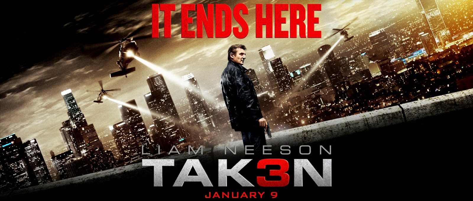 Taken 3 Movie release on 9th Jan 2015