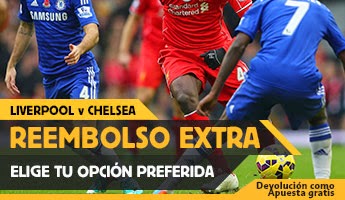 betfair reembolso 25 euros Liverpool vs Chelsea 20 enero