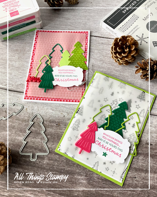 Stampin Up Spruced up card ideas