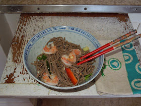 Pacific Rim Noodle Salad, Asian cooking, gluten free recipes, gluten free cooking.