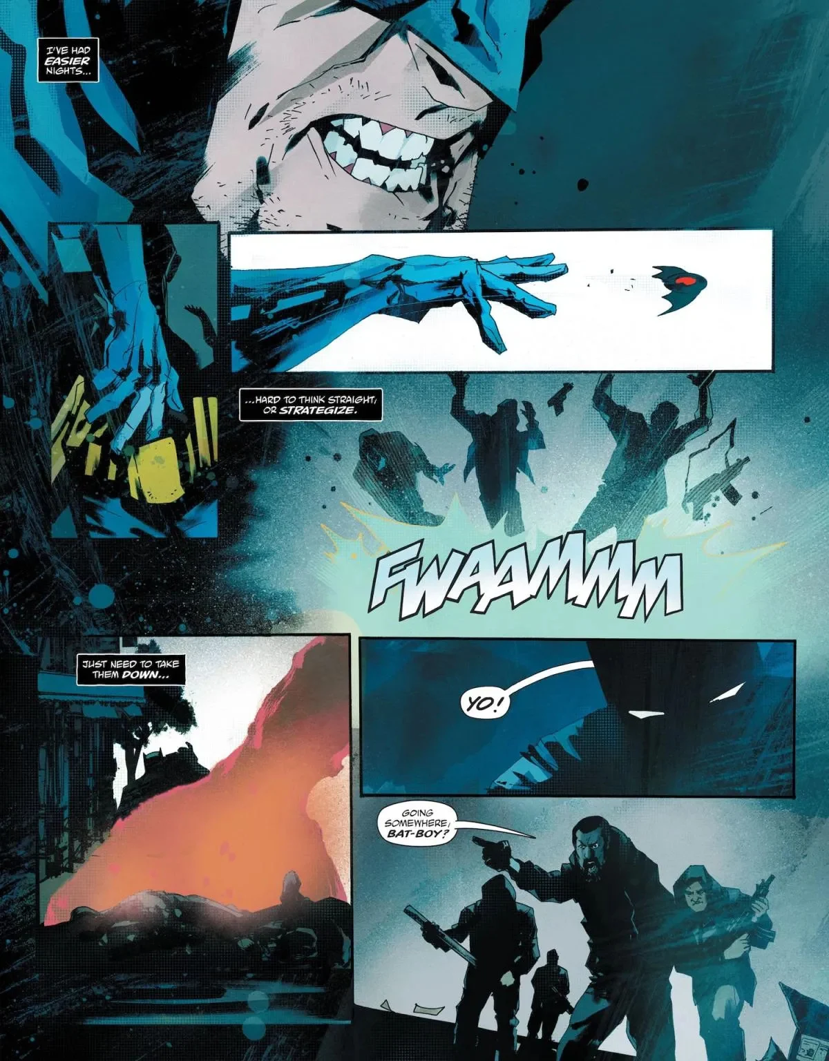 Batman: One Dark Knight #2 - Interior Art 3