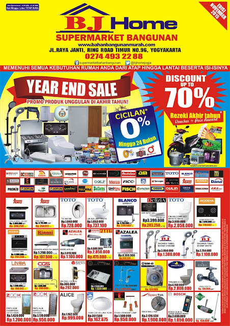  BJ  Home  Supermarket Bangunan PROMO BROSUR NOVEMBER 2019