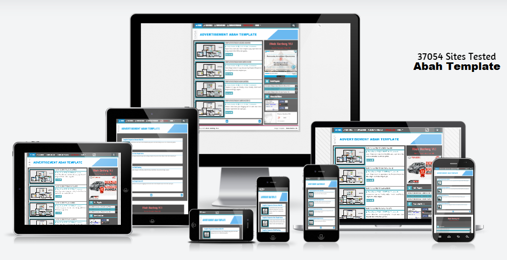 Template Responsive Abah Ganteng V1.1