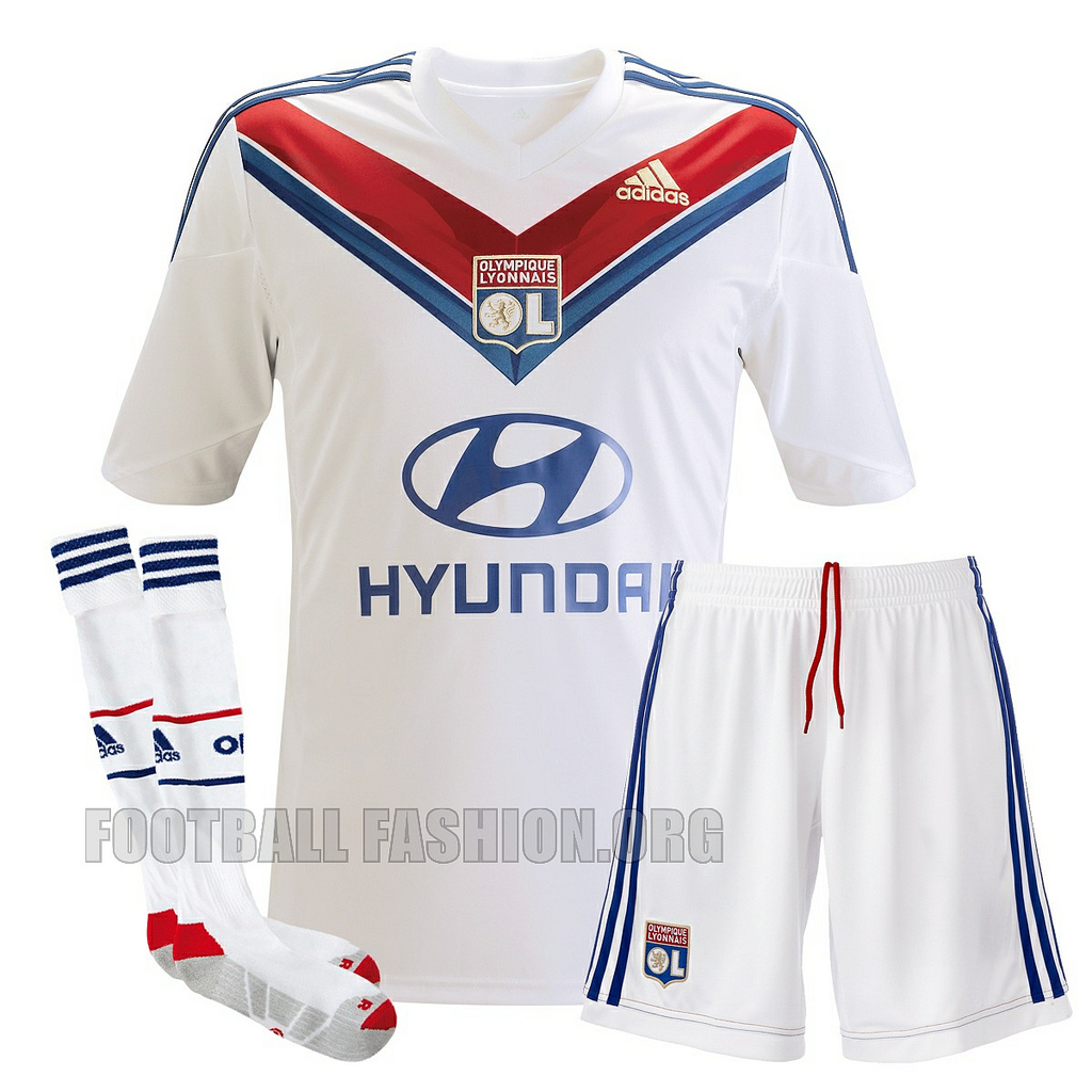 RENDINATION FASHION OLYMPIQUE LYON  2013 2014 HOME AWAY 