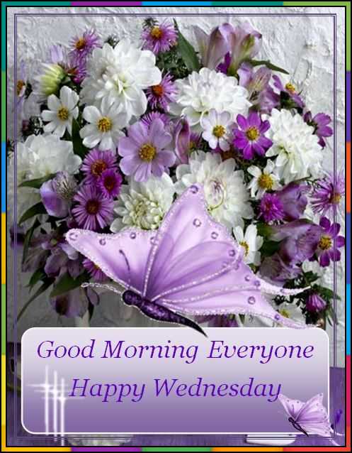 happy wednesday flowers images
