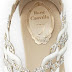 Rene Caovilla Embellished Woven Thong Sandal