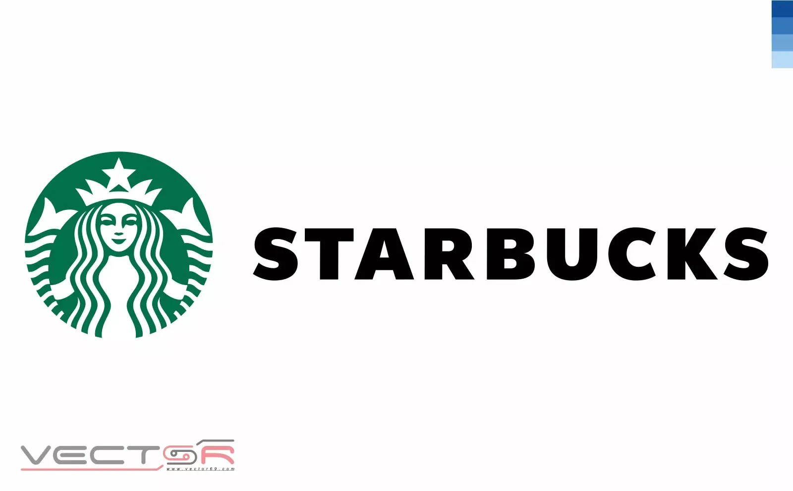 Starbucks (2011) Logo With Wordmark Horizontal - Download Vector File Encapsulated PostScript (.EPS)