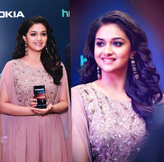 Keerthy Suresh at Nokia 7 Plus and Nokia 8 Sirocco Launch 1