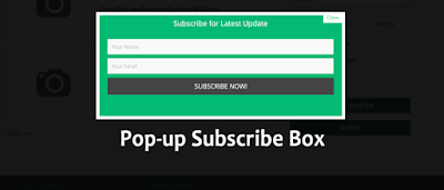 blogger pop up email subscribe box