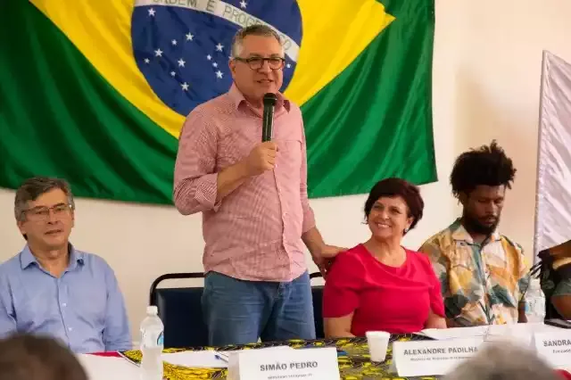 Ministro Alexandra Padilha e o Deputado Simão Pedro participaram de Encontro com Sandra Kennedy