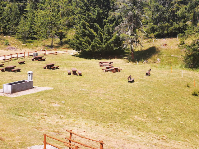 area picnic alla big bench di col Pilaz