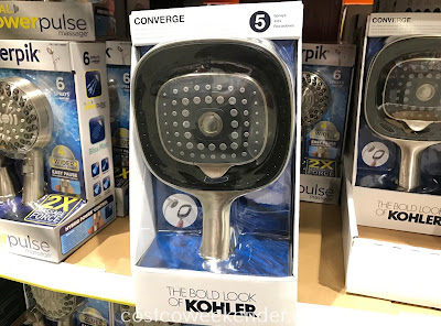 Make showering that much better with the Kohler Converge 2-in-1 Multifunction Showerhead and Handshower