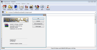 Download WinRAR 5.50 Final Full Version Pre-Activated Silent Install Gratis