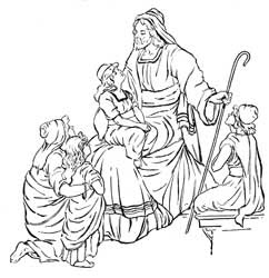 Bible Coloring Sheets on Bible Coloring Pages