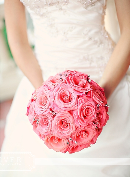 Pink Wedding Flowers Pink Bouquet