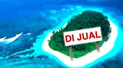 Ilustrasi Pulau Dijual