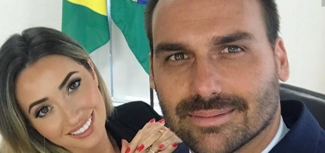 Heloísa Bolsonaro diz passar por 'perrengue' com salário de R$ 33 mil do marido, Eduardo