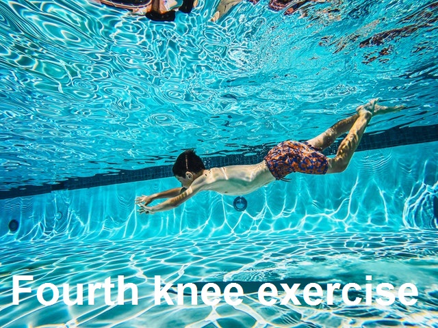 Fourth knee exercise