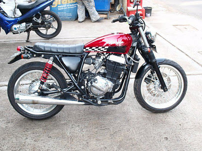  Modifikasi  Honda  Cb  Nganjuk  Kumpulan Modif  Honda  Cb  100  