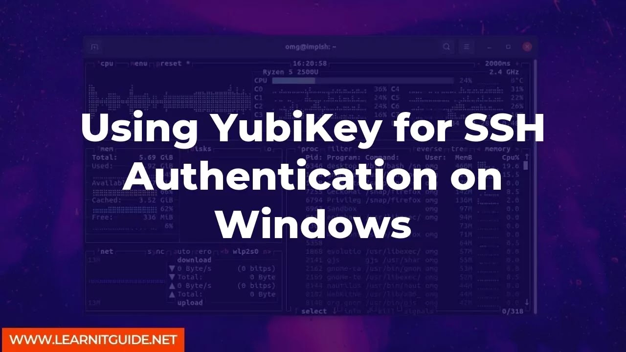 Using YubiKey for SSH Authentication on Windows