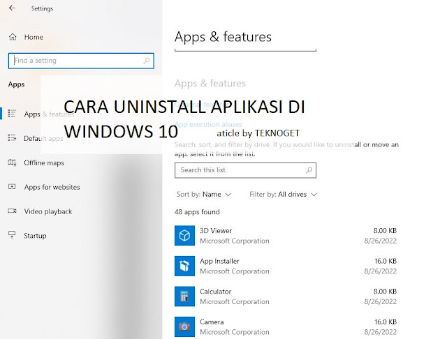 Cara Uninstall Aplikasi di PC Windows dengan Mudah