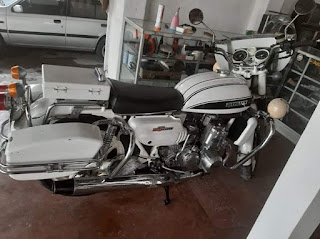 Jual Motor Klasik Moge Suzuki GT750 Police