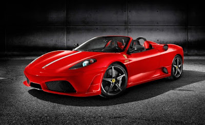 2009 Ferrari 430 Scuderia Spider 16M red front