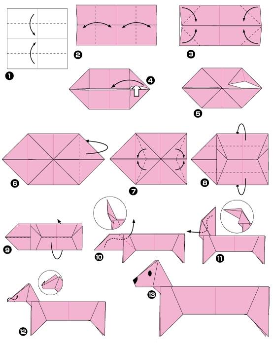 membuat karakter karakter menggunakan kertas origami  