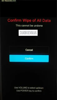 Cara Hard Reset Xiaomi Redmi Note 8 Pro