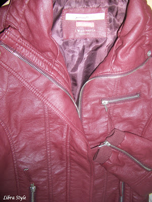 bershka leather jacket