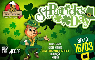 [Eventos] Bares e Restaurantes de Indaiatuba e Campinas comemoram o St. Patrick's Day