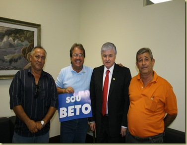 Reunião no gab. Valdir Rossoni em 22.02.2010