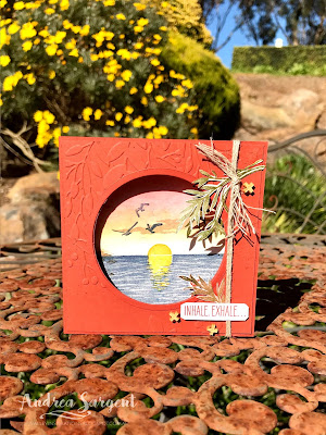 Sending Sunshine Stampin Up card, Andrea Sargent, Independent Stampin' Up Demonstrator, South Australia