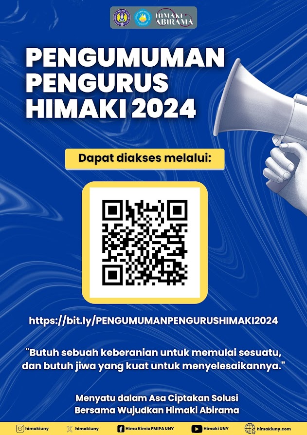PENGUMUMAN PENGURUS HIMAKI 2024