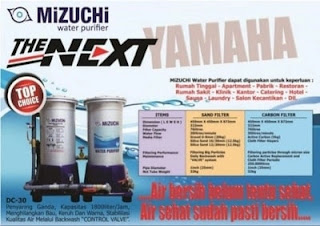 MiZUCHi water purifier (model Yamaha)