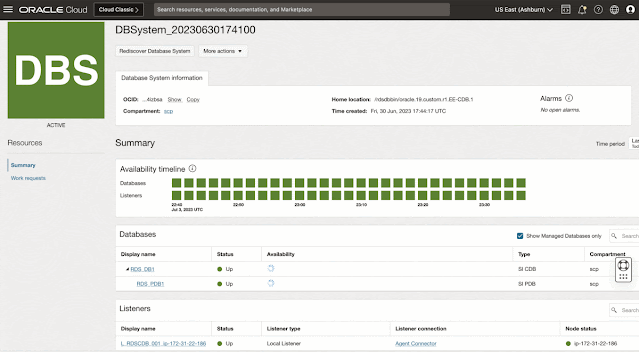 OCI Observability and Management for Multi-Cloud Database: Amazon RDS