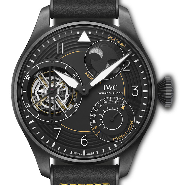 Examinez la réplique IWC Big Pilot Constant-Force Tourbillon Edition "IWC Racing"