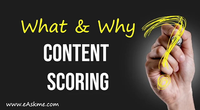 Content Scoring : Why it is Important for Content Marketing Success: eAskme