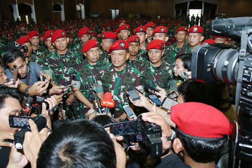 Panglima TNI Jenderal Gatot Nurmantyo Bangga Memimpin Prajurit TNI