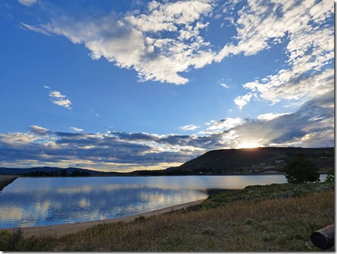 Sunset at Lake Granby