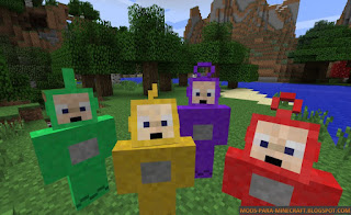 Teletubbie Mod para Minecraft 1.7.10