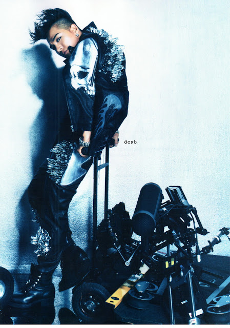 Taeyang L'Officiel Hommes Magazine Scans