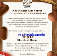 Logo Nel Mulino che Vorrei ti regala 50 Chicchi di Grano