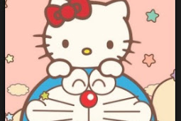 Gambar Doraemon Dan Hello Kitty Lucu