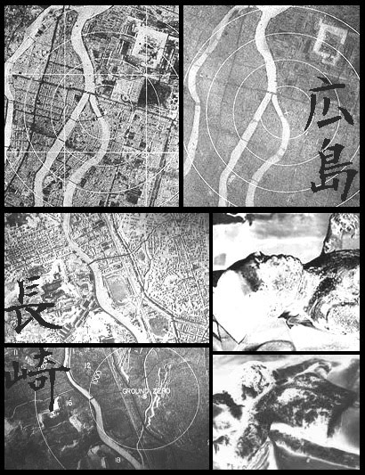 Hiroshima Before And After. Before and after