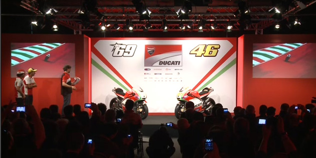 Ducati Desmosedici GP 12, Rossi & Hayden Terbaru 2012