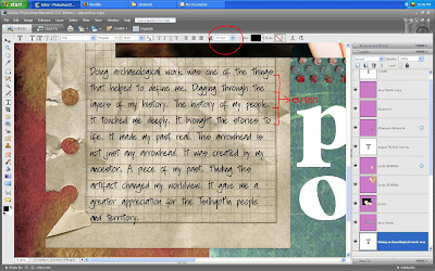 Screen shot for text tutorial by Cammy Plummer, Creative Team Member