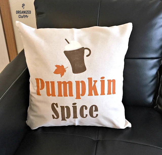 Farmhouse, Fall, Coffee & Buffalo Check DIY Decor With Old Sign Stencils