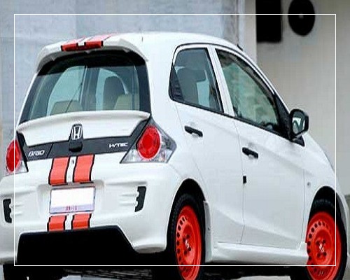 Foto modifikasi  honda brio  terbaru minimalis mugen jdm 