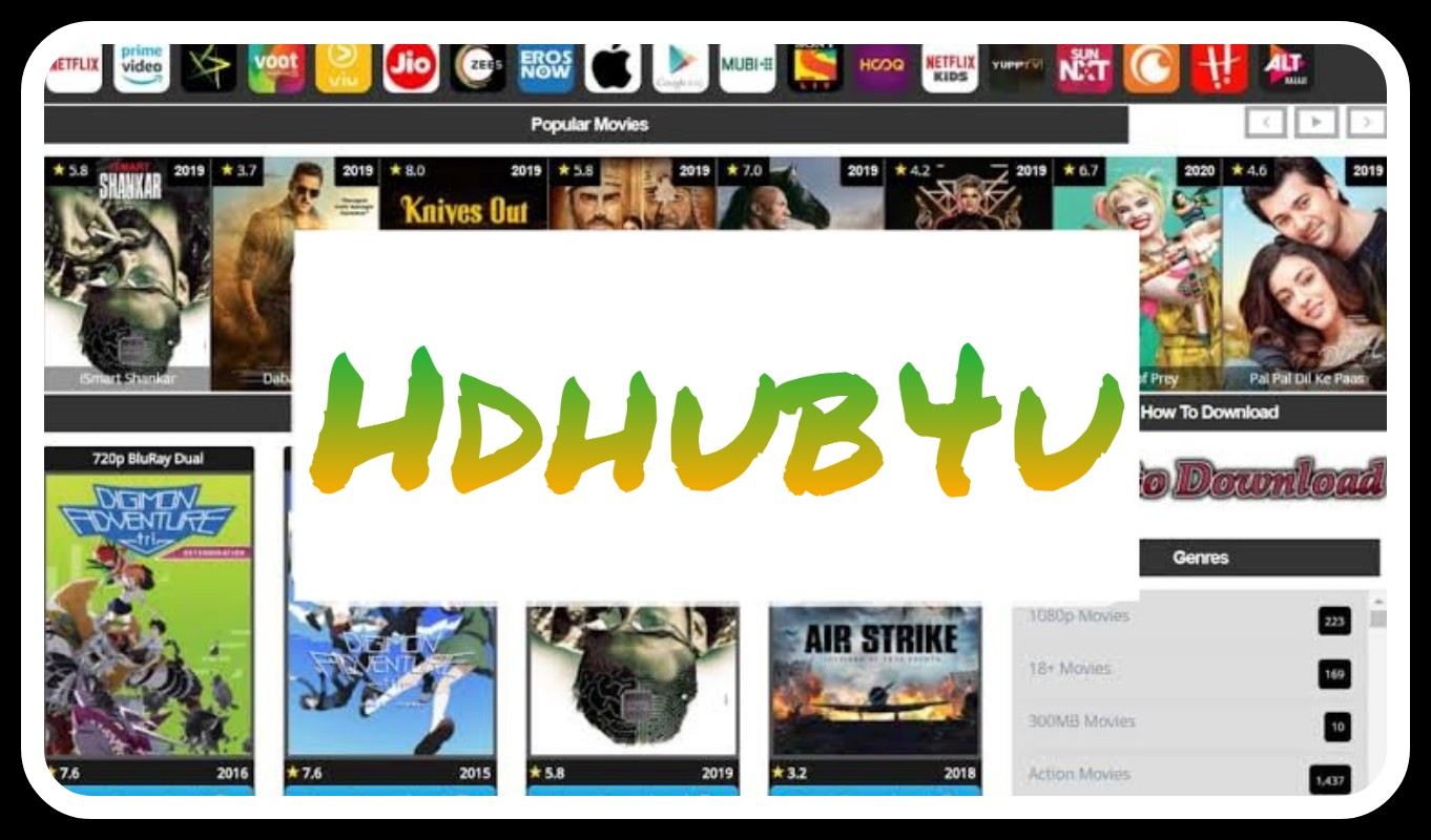 hdhub4u Pro Bollywood South Movies Web Series 2021 MKV Movies